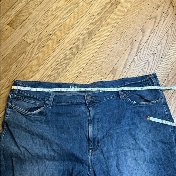 TRUE NATION MENS big and tall relaxed fit jeans size 52x30 - Picture 5 of 9